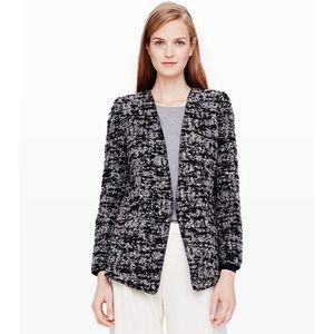 Club Monaco tweed sweater jacket
